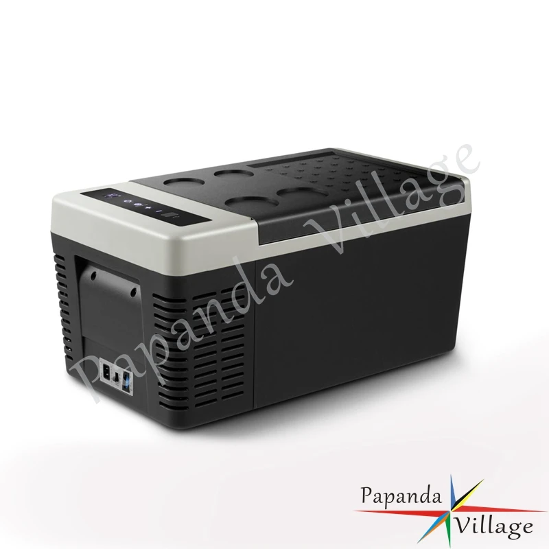 DC 12 V/24 V 30W 18L автомобильный холодильник меньше шума компрессор автомобильного холодильника-22~ 10 градусов Портативный морозильник для автомобиля дома кемпинга