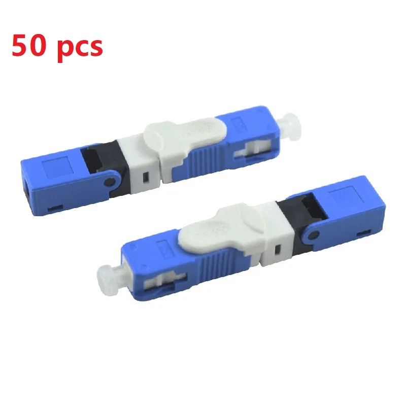 

50 pcs/Bag ESC250D UPC Special Fast Connector , FTTH Fiber Optic High Precision SC/UPC Quick Connector