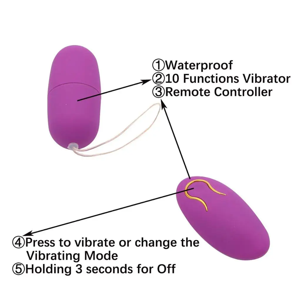 Вибратор YEMA в форме яйца с дистанционным управлением для женщин вагинальные