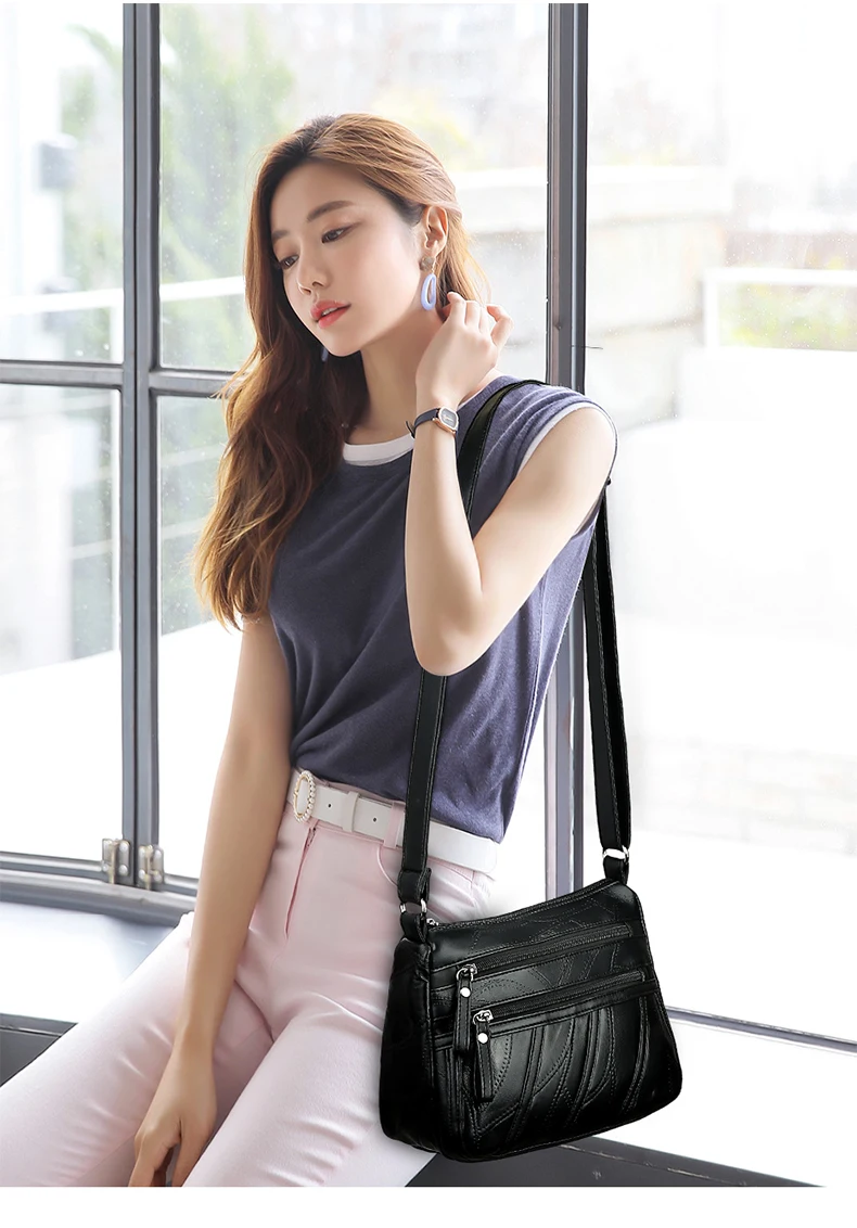 Роскошные дизайнерские женские сумки на ремне из натуральной кожи модные