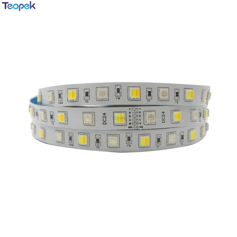 Светодиодная лента RGB CCT 5050 + двойная белая светодиодная праздничное украшение