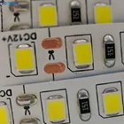 2835 SMD Светодиодная лента 600 светодиодов теплый белый 3000k нейтральный белый 4500k белый 6500k гибкая светодиодная лента 12 В 5 м двухсторонняя печатная плата