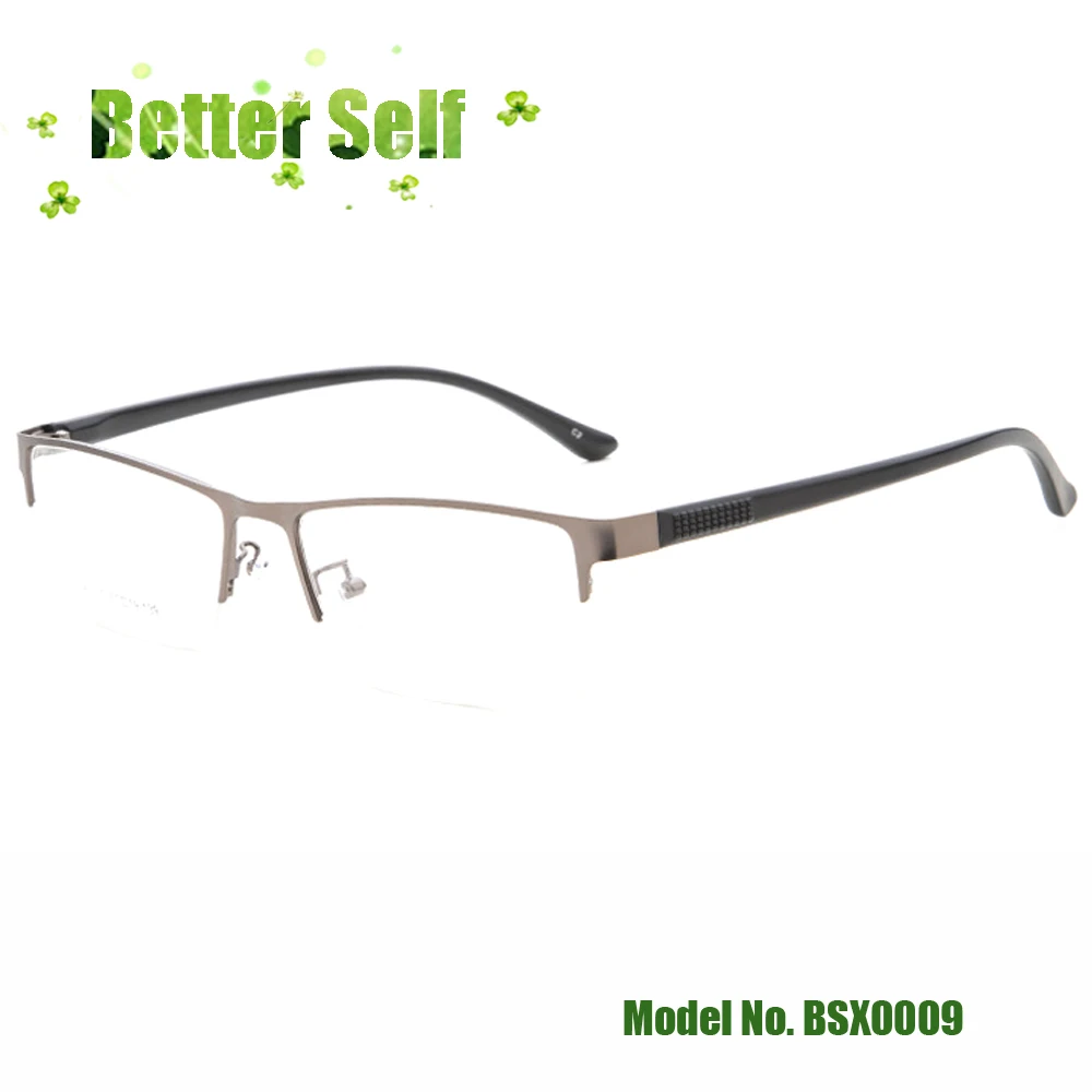 Деловые стальные очки 2020 BSX0009 новая мужская металлическая оптическая оправа