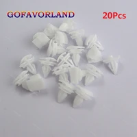 20pcs 3c0853585 wheel opening molding retainer clip white fit for audi rs5 for vw bettle passat scirocco sharan tiguan