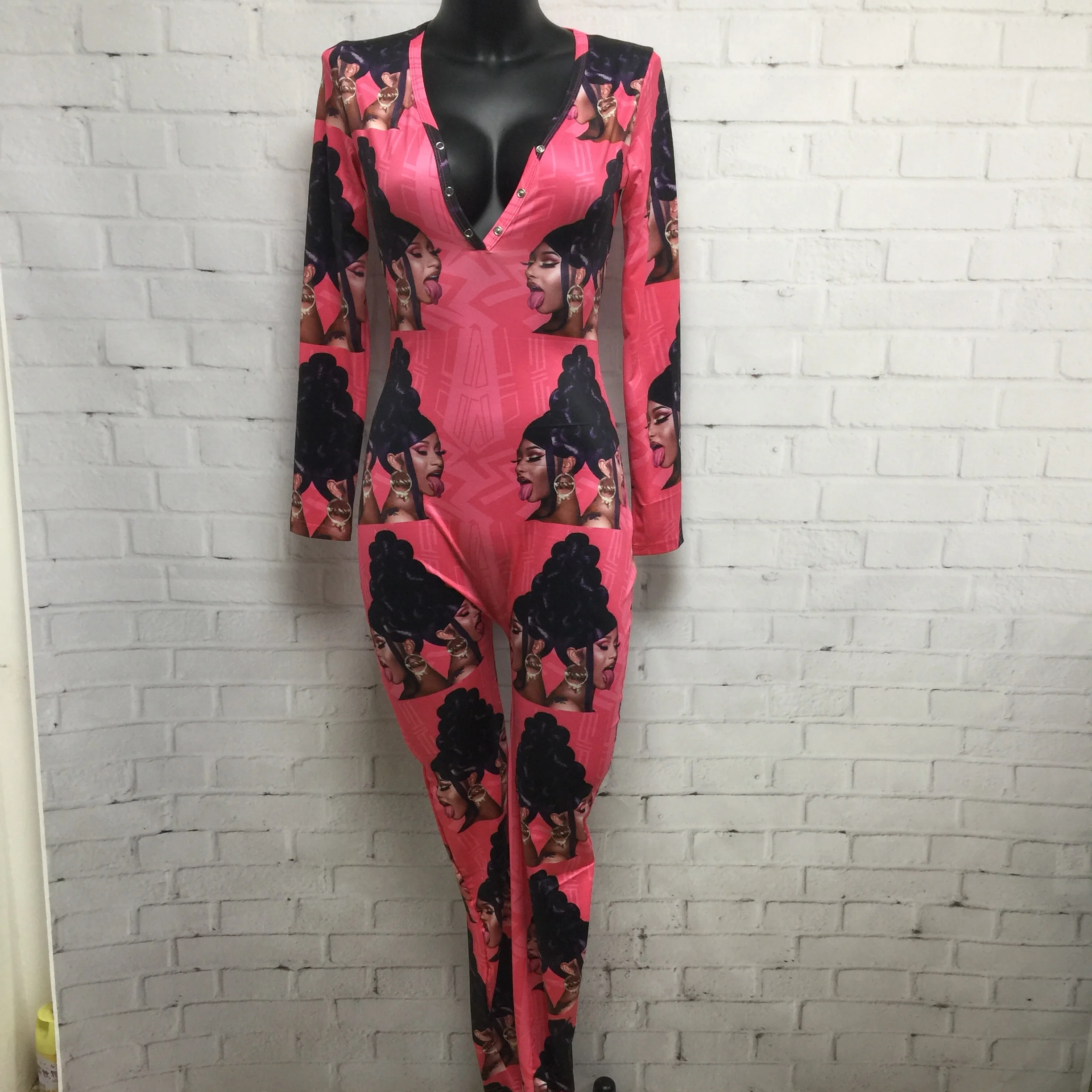 

Повседневной тренировочной женские 2020 Осень Модные узкие длинные рукава одежда для спорта и отдыха Bodycon Комбинезоны для женщин