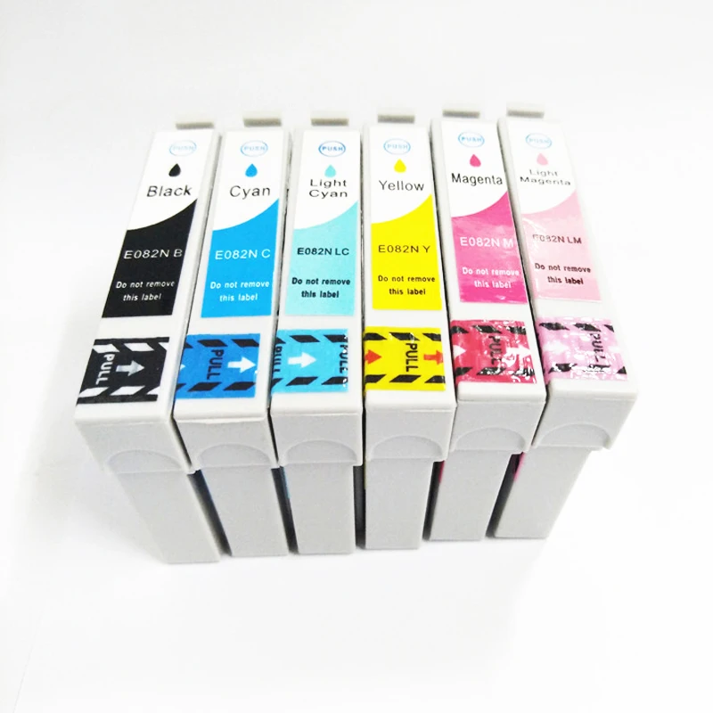 Чернильный картридж Vilaxh T0811 для Epson T0816 Stylus photo 1410 R270 R390 RX590 R290 R610 RX690 T50 TX700W TX800W