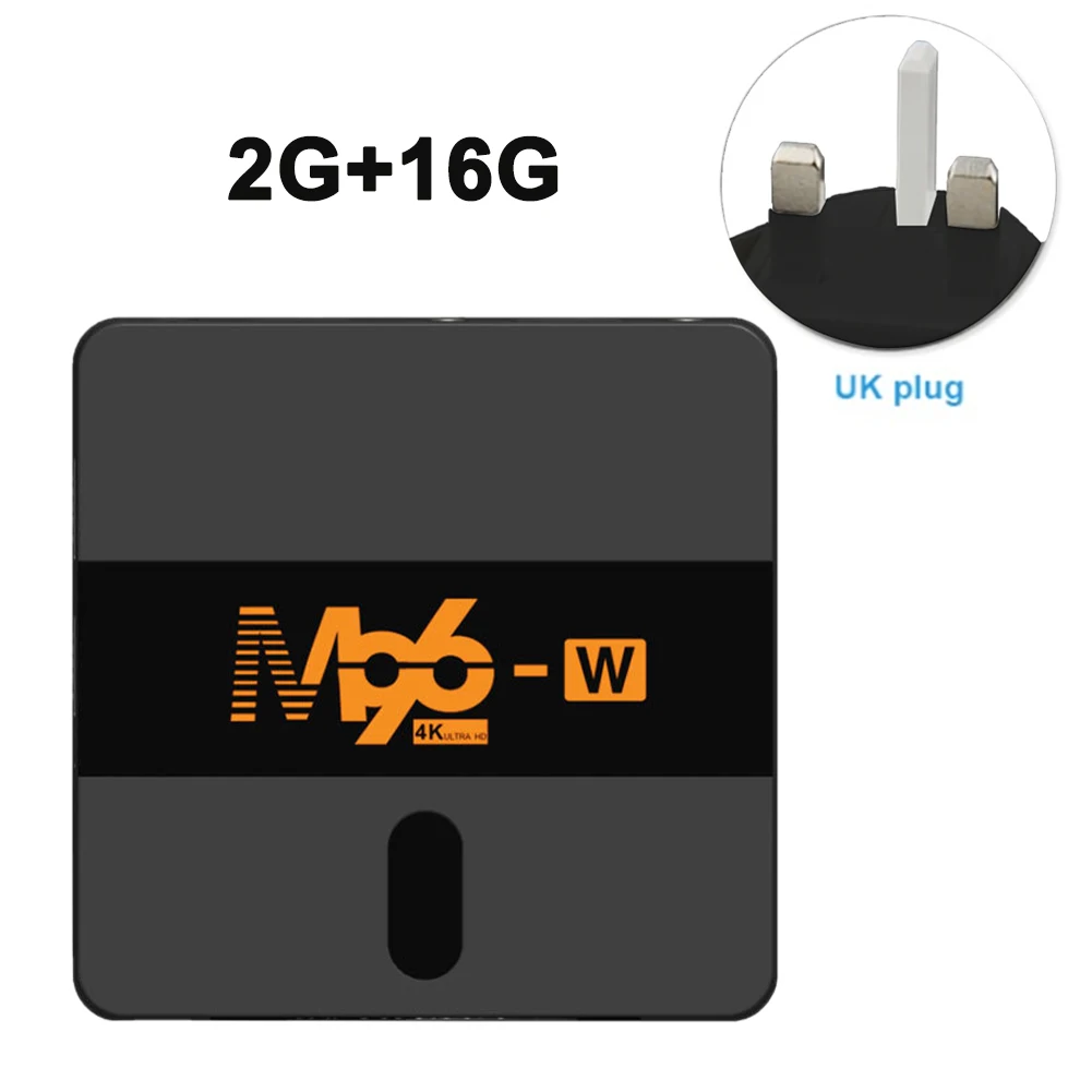 

S905W Quad Core Smart Portable Dual USB2.0 Video 2.4Ghz WiFi TV Box Media Home Theater Durable 4K Ultra HD For Android 7.1 9.0