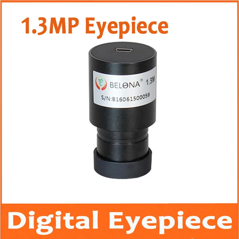 1.3MP Биологические микроскопы электронный окуляр объектив мобильный телефон