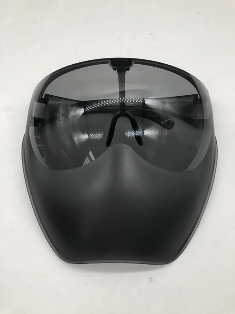 Adult Eye Shield Visor Wrap Sun Glasses Half Face Guard Antifogging Space Mirror Frosted PC Protective Mask | Дом и сад