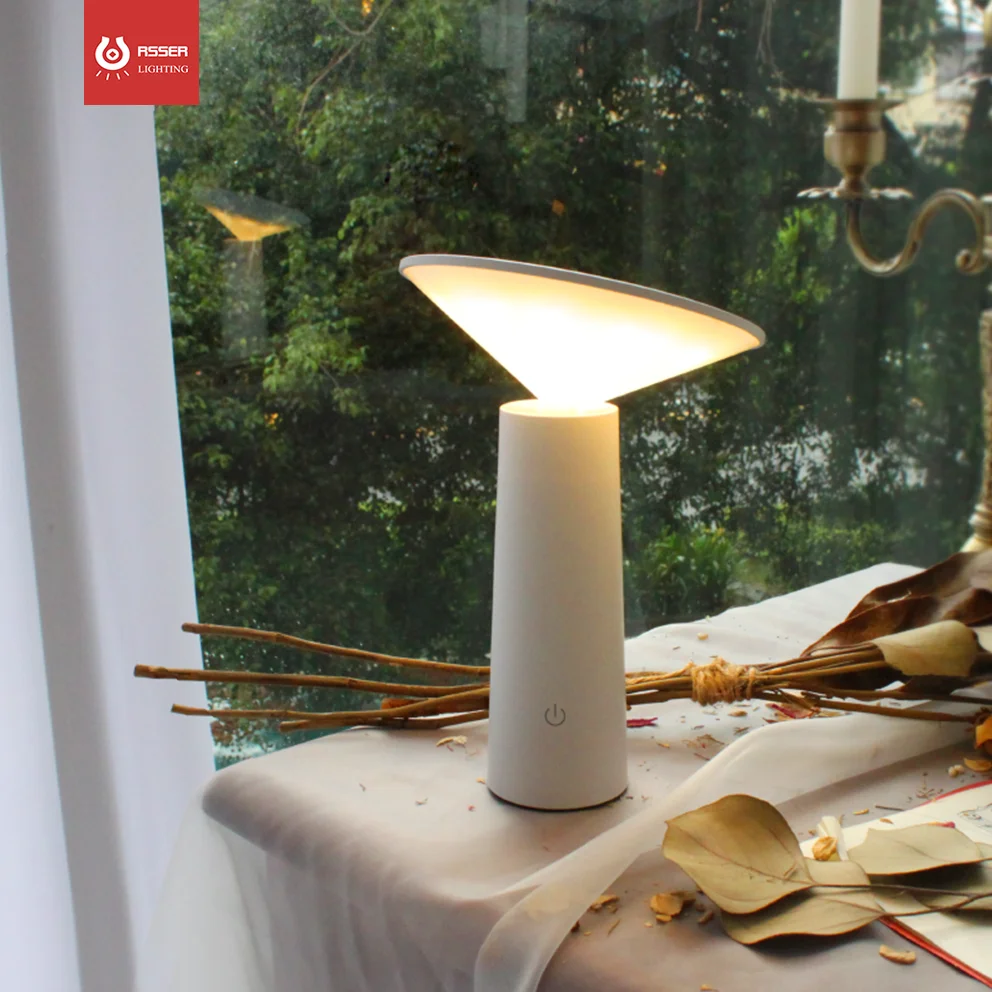 Светодиодный светильник с 3 режимами портативная Настольная лампа аккумулятором