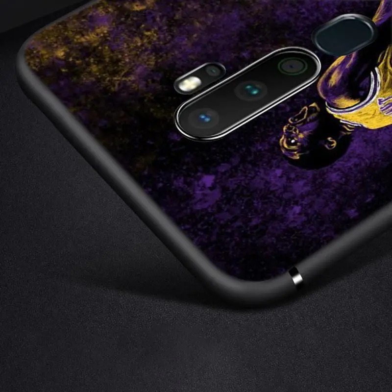 

Kobe Bryant Basketball For OPPO Reno 5 4Z 4SE 4F 4 3 ACE 2F 2Z 2 Z 10X zoom A PRO Plus Lite 5G 4G Black Soft Phone Case
