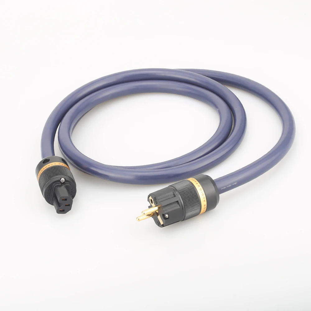 Кабель питания Audiocrast P101 Schuko, HIFI аудиофил, сетевой кабель с европейской вилкой, усилитель, CD, DVD