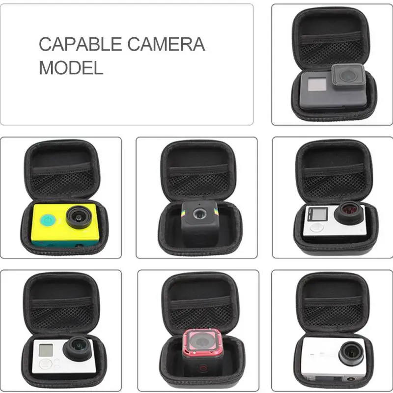 Для GoPro8/Osmo сумка действия, защитный Мини хранения GoPro чехол для экшн-камеры GoPro Hero 8/7/6/5/4/3 Портативный дорожная сумка Dropshopping