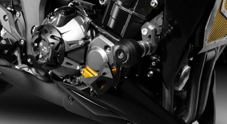 Для Kawasaki Z1000 2010 2011 2012 2013 2014 2015 2016 правая боковая защита двигателя слайдера рамы |