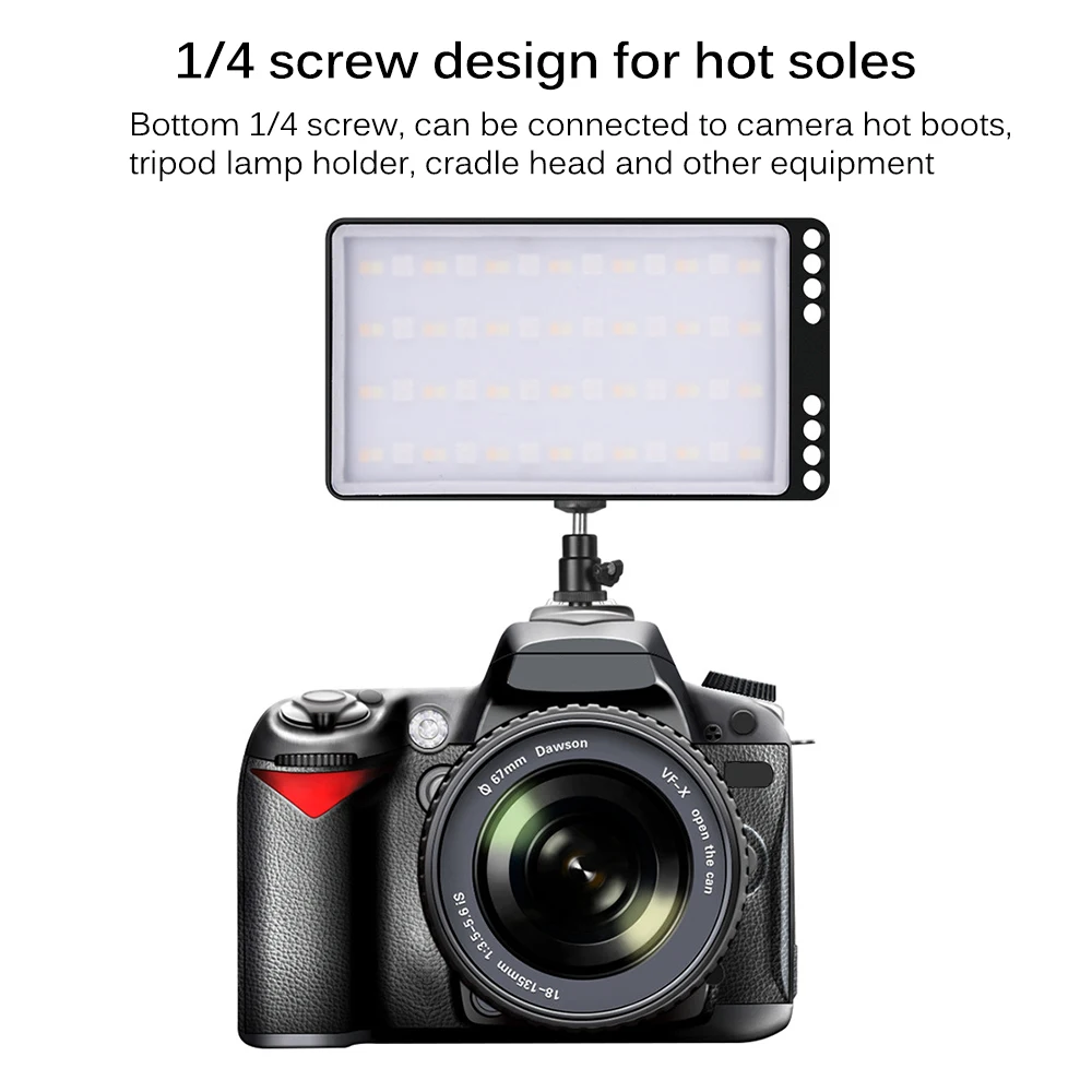 

RGB LED Full Colors Complementary Lamp Video Lamp For Photography Vlog Video Record Complementary Lamp Screen Display