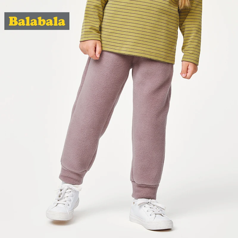 Брюки Balabala для мальчиков и девочек Сезон осень-зима Детская одежда Новинка