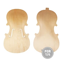 14 violin top and back unfinished violin parts solidwood for 14 diy violin parts accessories new