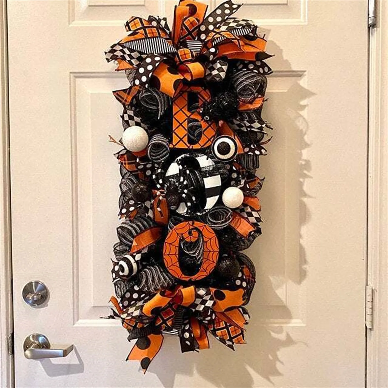 

Halloween Decorations Autumn Atmosphere Wreath For Door Garden Wreaths Decoration Party DIY Props Ornaments Front Door Decor