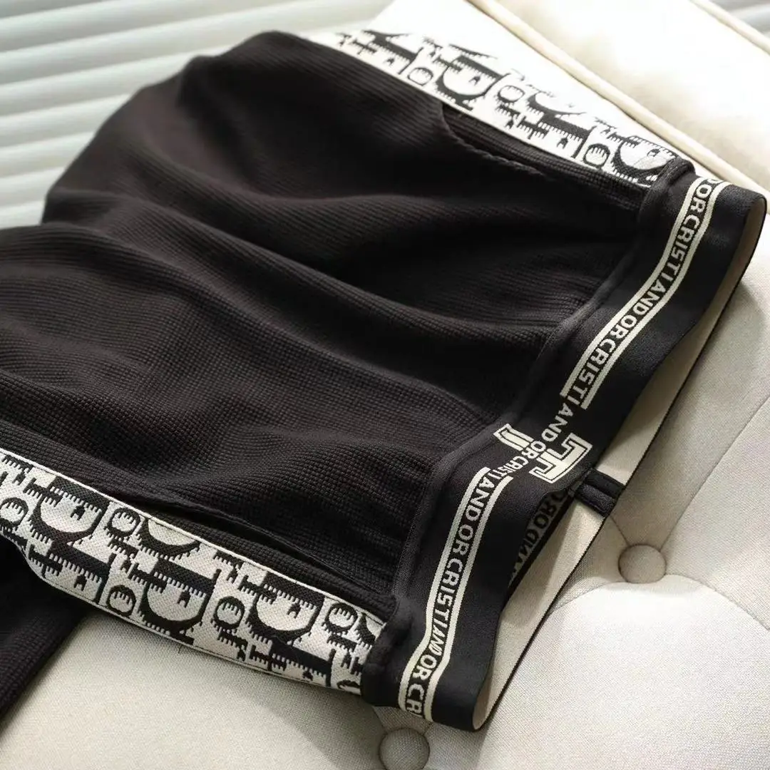 

Ice silk wide leg pants women's high waist drop Spring Summer Black 2021 new splicing letter sports loose casual pants