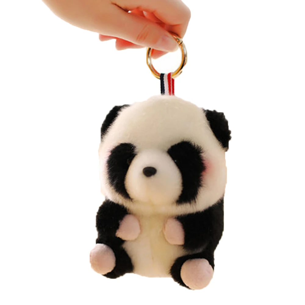 

Cute hamster bag pendant panda rabbit cub bag pendant plush toy small number doll key buckle pendant pendant