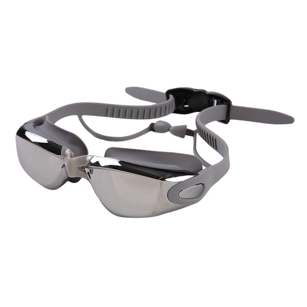 

Anti-fog Electroplating UV Swimming Diving Glasses Water Sports Eyewear Tools Summer Professional Silicone Swimming Goggles