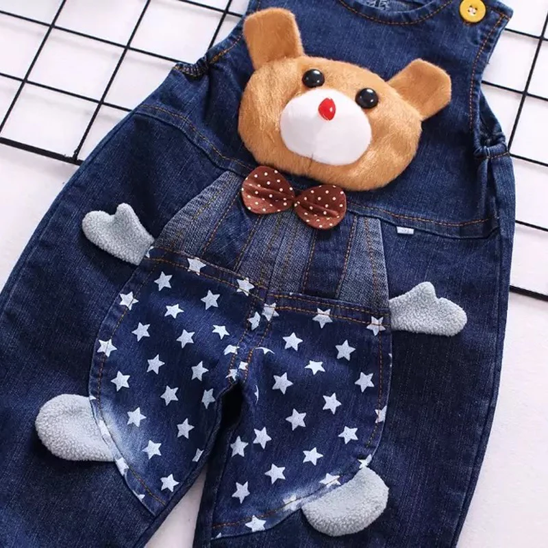 DIIMUU Детские Модные осенние джинсы для мальчиков и девочек повседневные