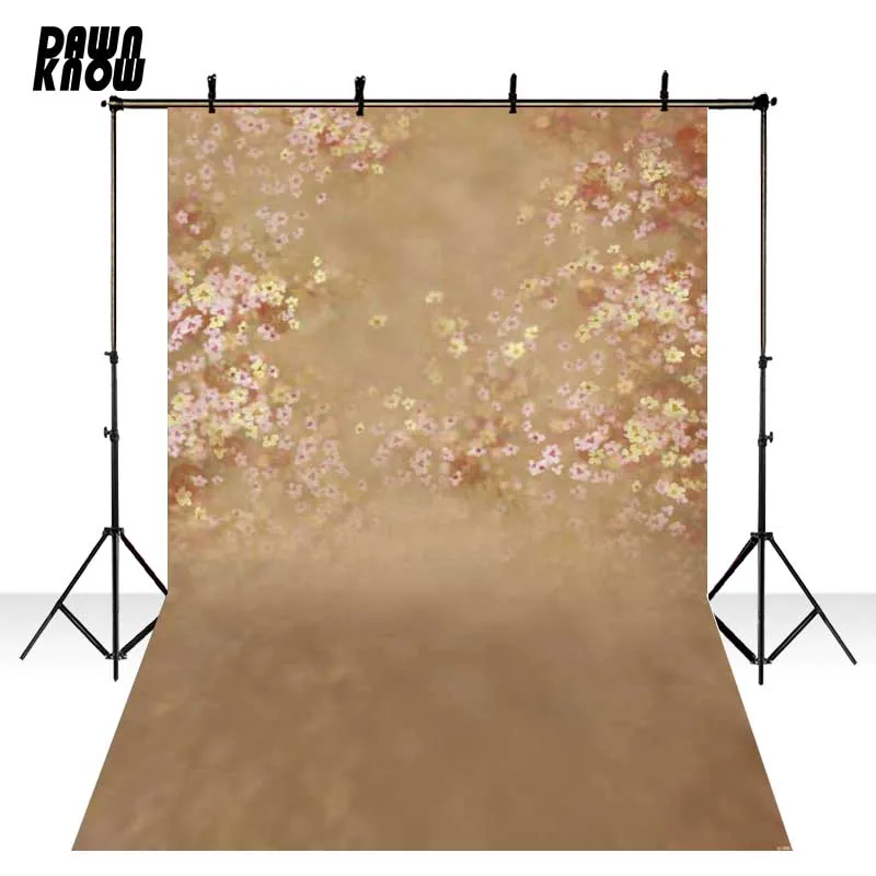 

DAWNKNOW Painting Floral Vinyl Photography Backdrops Texture Flower Background Newborn Children Wedding Photo Studio F1505
