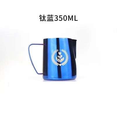 350ml 350/600 мл Нержавеющая сталь кувшин для крема вытягивающийся цветок чашка для латте кувшин для молока кружка для кофе, молока вспениватель вспенивание молока Инструмент Coffeware - Цвет: 350ml