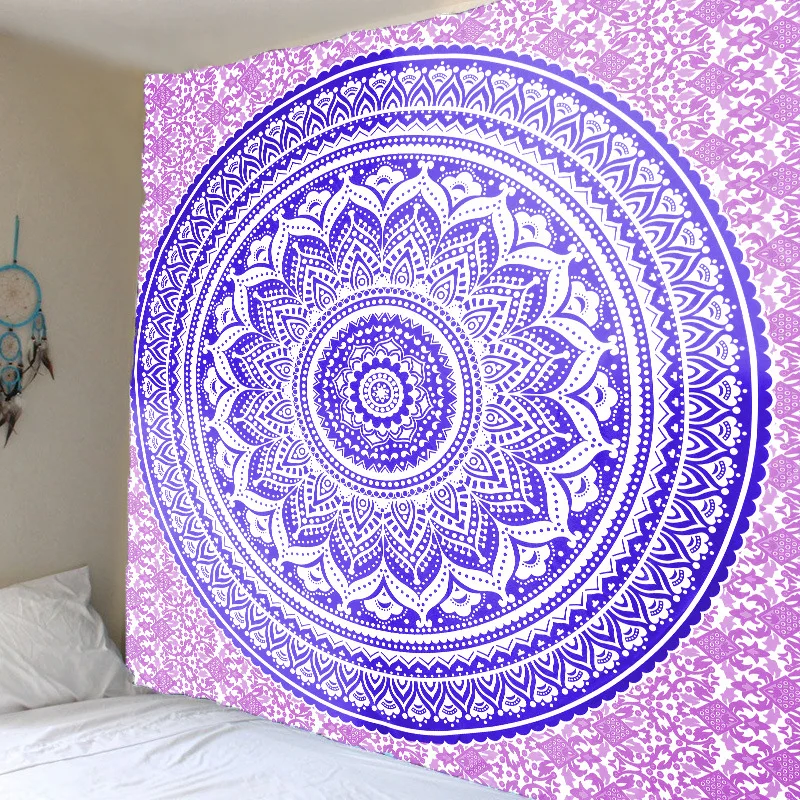 Горячая Распродажа МАНДАЛА ГОБЕЛЕН настенный индийский бохо стиль эстетическое