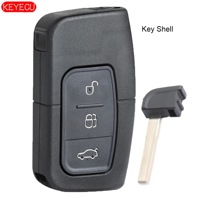 Смарт пульт дистанционного управления KEYECU чехол для автомобильного ключа брелок