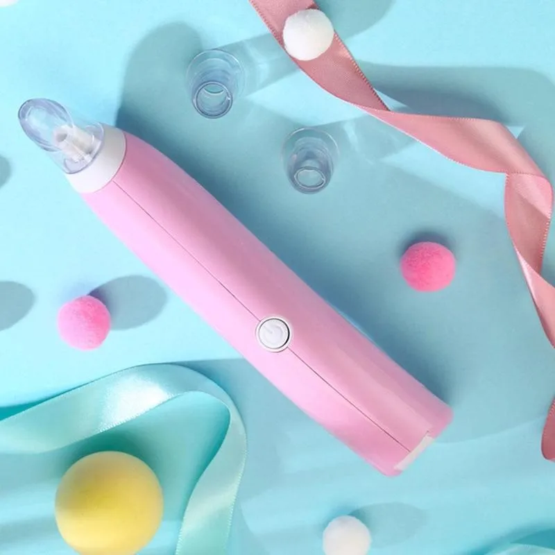 

Electric Blackhead Pore Removal Beauty Instrument Pimple Cleaner Large Round Hole Nozzle Cleaning The Fine Lines