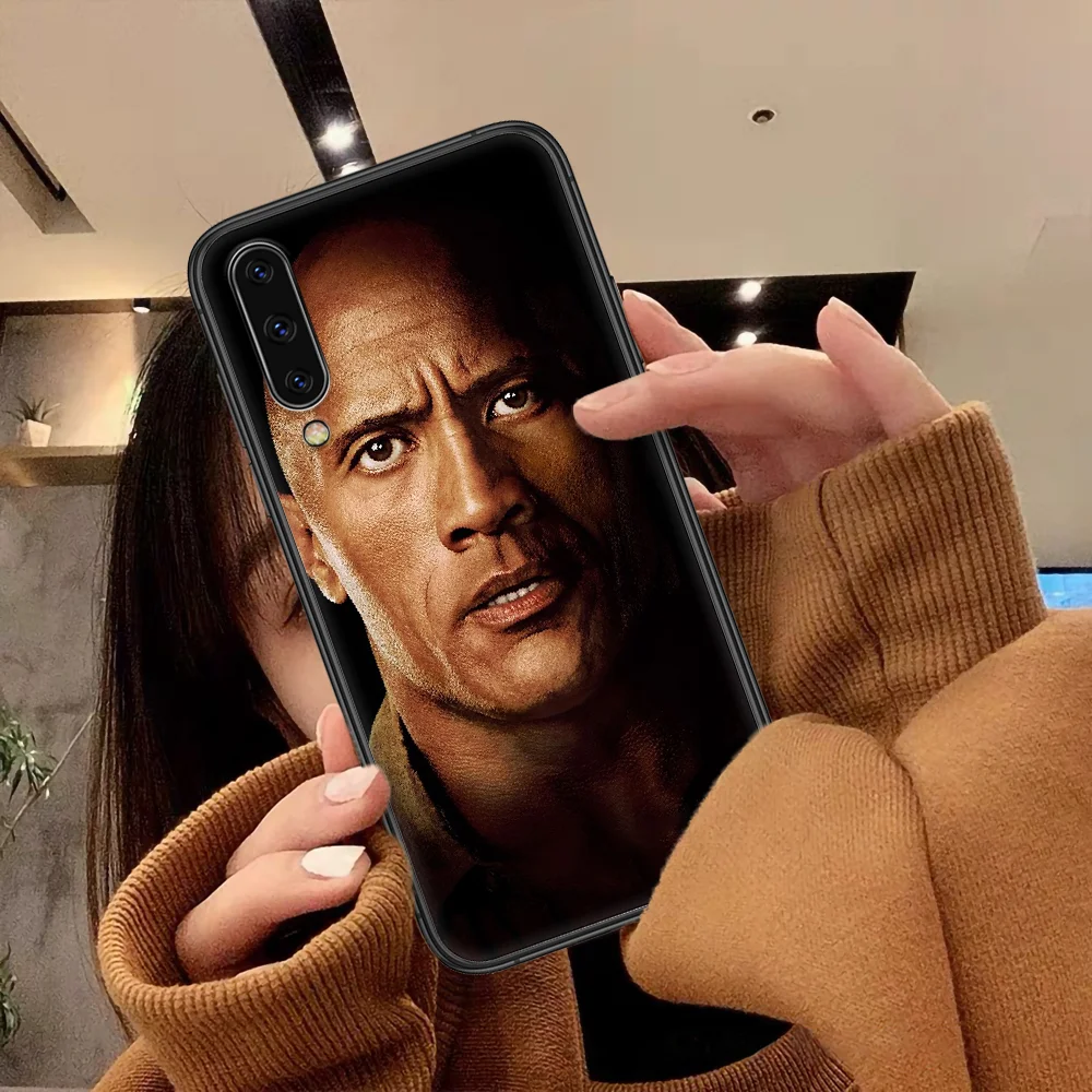 

The Rock Dwayne Johnson Phone Case For Samsung Galaxy A 3 5 7 8 10 20 20E 21S 30 30S 40 50 51 70 71 black Bumper Tpu Shell Trend