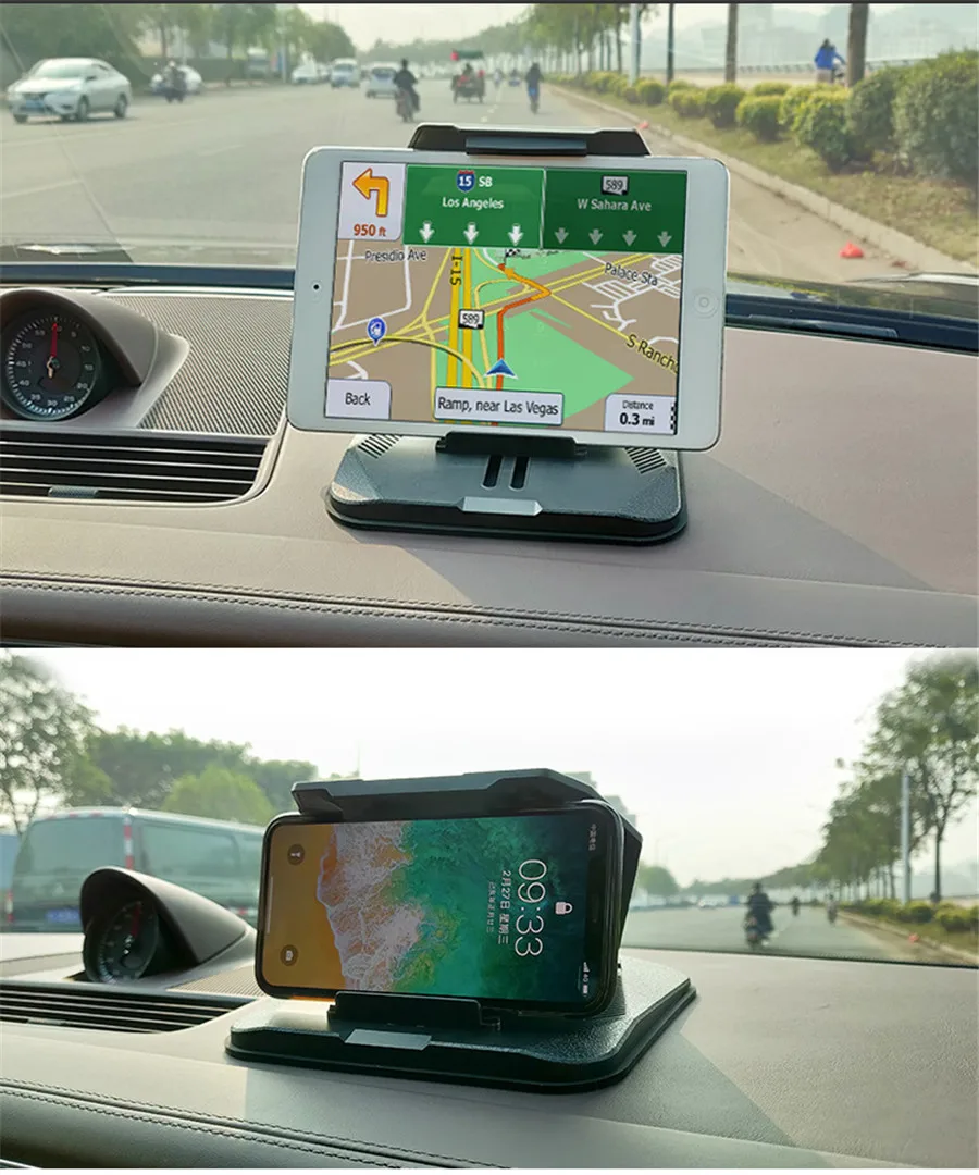 cell phone holder for car dashboard car anti slip gps mount cradle dock mounting in pickup truck compatible phone x 8 7 plus free global shipping