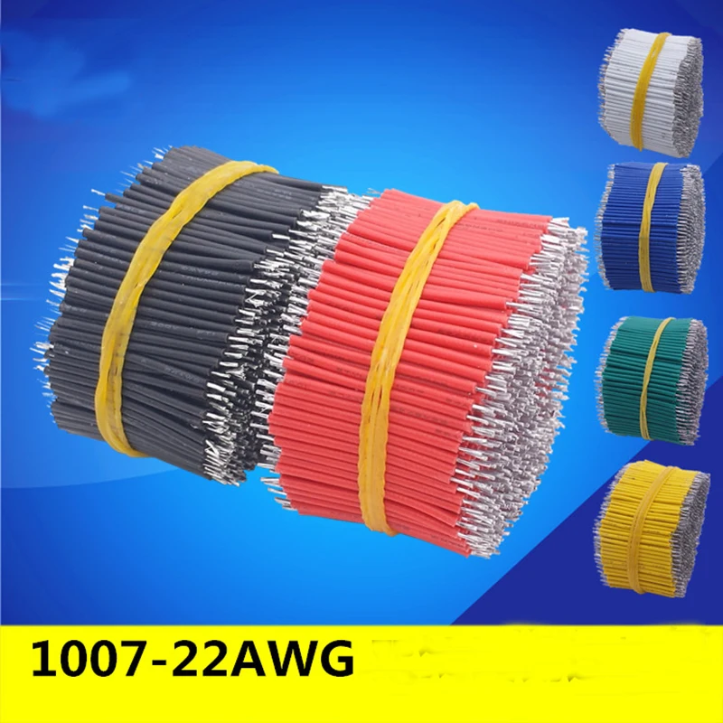 

Free shipping 50pc OD 1.6MM 22AWG solder wire electronic insulated Double Tinned Plate color wire cable jump wire for arduino