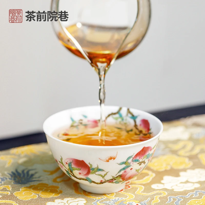 Cross Branch Nine Peach Cup Master Tea Jingdezhen Porcelain Tasting Kung Fu Set Chinese Single | Дом и сад