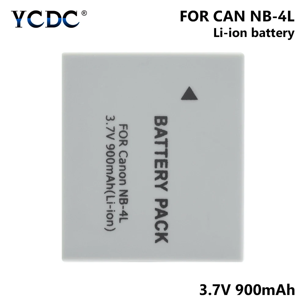 1/2 шт 3 7 V NB 4L NB4L 900mAh литий ионный Аккумулятор для Canon IXUS 30/40/50/55/60/65/80 IS/100/
