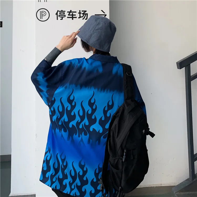 

Harajuku Big Plus Size Shirt Summer Blouse for Women Long Streetwear Ulzzang Oversized Clothes Top Korean Short Sleeve
