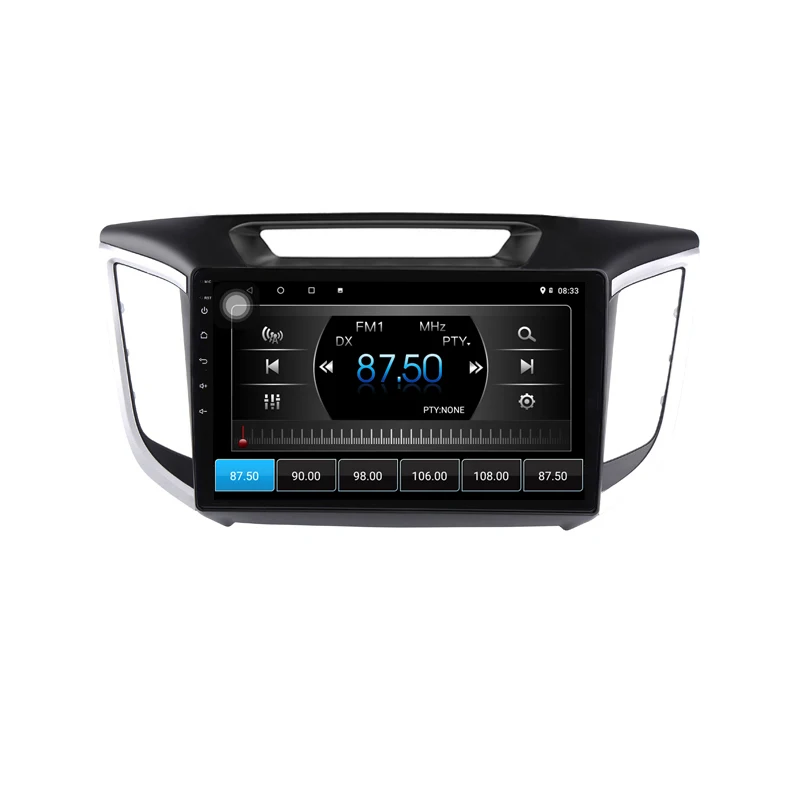 Автомагнитола 10 1 дюйма 4 Гб ОЗУ 8 ядер Android DVD GPS навигация для HYUNDAI IX25 CRETA стерео
