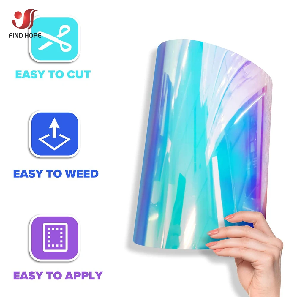 Зеленая светящаяся теплопередающая виниловая пленка в темноте HTV печать одежды