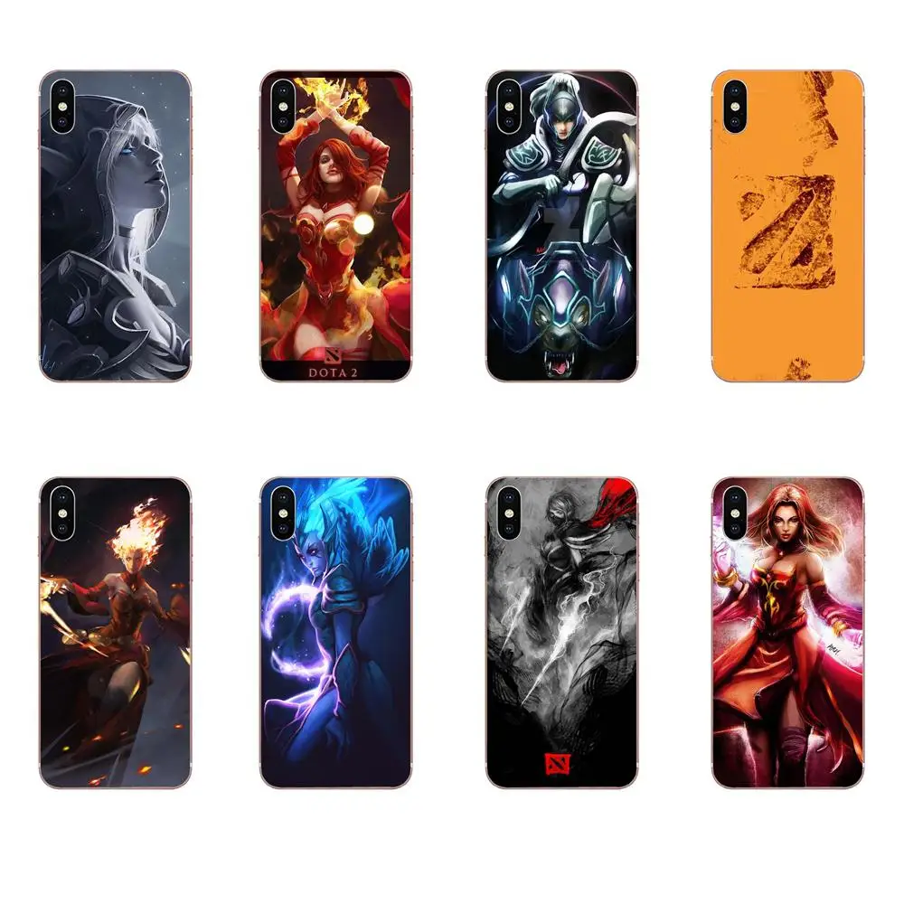 Panda Tp Io Cw Gs Doom Dota 2 Мягкий мобильный телефон для Xiaomi Redmi Mi 4 7A 9T K20 CC9 CC9e Note 7 9 Y3 SE Pro Prime Go