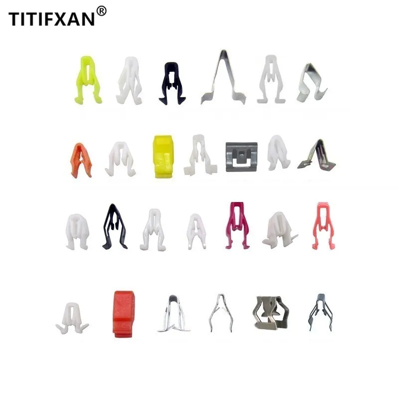 

20 шт., Универсальные Пластиковые Крепежные заклепки для приборной панели автомобиля