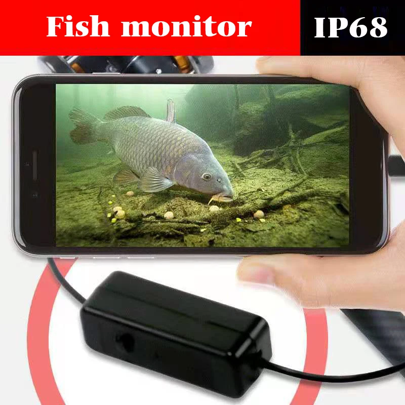 Новинка HD подводная камера IP68 водонепроницаемое визуальное рыболовное