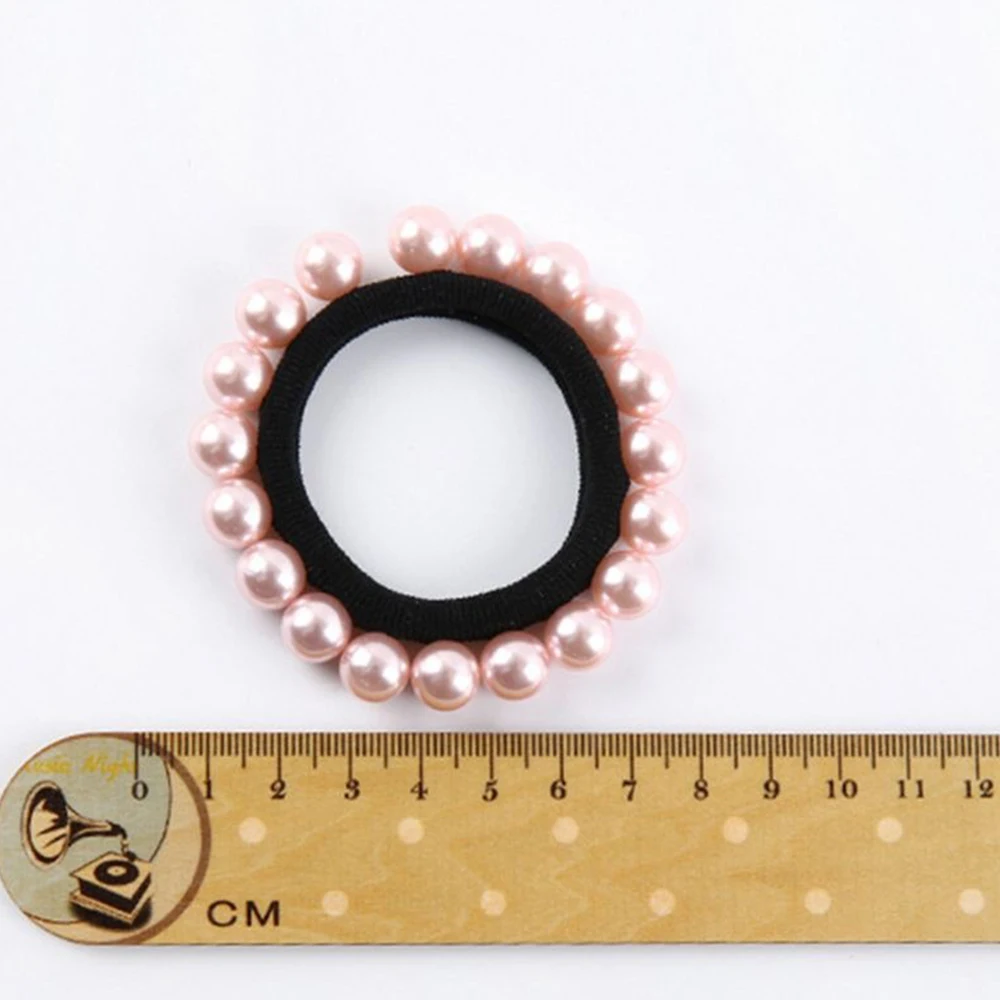 Женская эластичная повязка на голову с бусинами 1 шт.| |