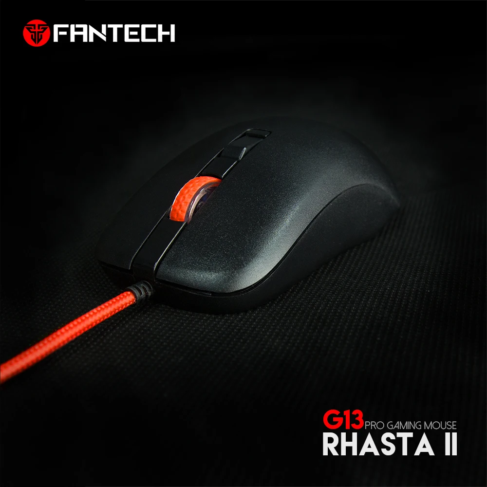 Мышь Компьютерная FANTECH G13 Проводная эргономичная со светодиодсветодиодный