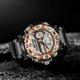Mens Watches LIGE Sport Men Quartz Wristwatch Creative Diving Waterproof Alarm Watch Dual Display Clock Relogio Masculino 2021 Other Image