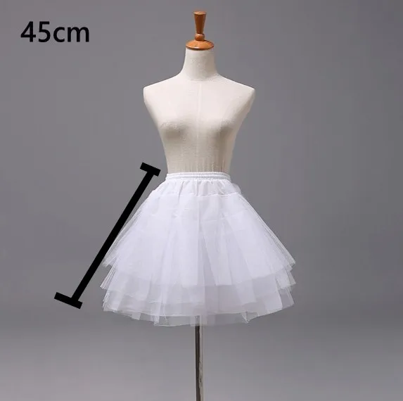 petticoat 45cm Surferfish/Детское платье для девочек; вечерние платья с длинными рукавами; праздничная одежда для свадьбы; торжественное платье; вечерние платья принцессы из тюля на День Святого Валентина; От 4 до 12 лет - Цвет: petticoat 45cm