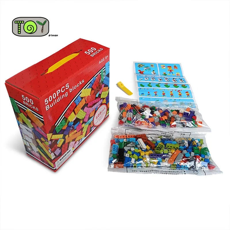 1000 шт. строительные блоки мой мир детская игрушка Творческий красочные кирпичики