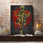 Плакат на холсте с изображением смертных грехов бан семь