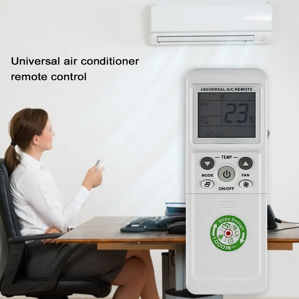 

Universal Remote Control EU US K-1038E Air Conditioner Low Power Consumption Time On/Off Function Easy To Set Up Air Conditioner