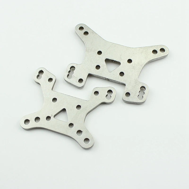 

2 Set RC Car Part: 1 Set Front with Rear Shock Tower Board Set & 1 Set Metal Shock Absorber Damper